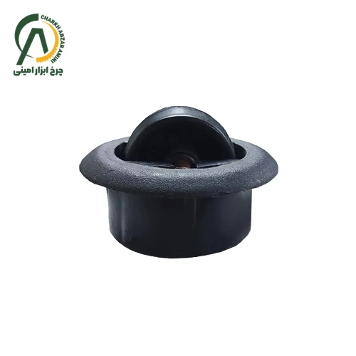 چرخ توکار پلاستیکی قطر 25 میلی متر