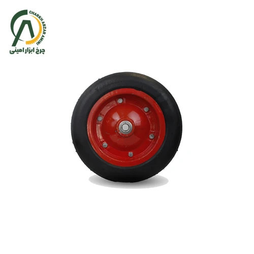 چرخ تک فرغونی لاستیکی قطر 350 میلی متر
