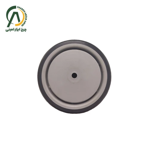چرخ تک فروشگاهی PVC بلبرینگی B قطر 75 میلی متر