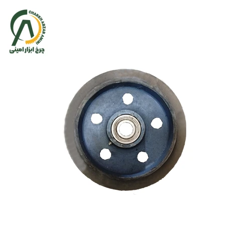 چرخ تک چدن لاستیکی کونیک A قطر 300 میلی متر