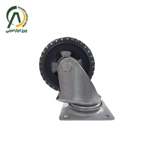 چرخ دایکاست آجدار گردان قطر 200 میلی متر