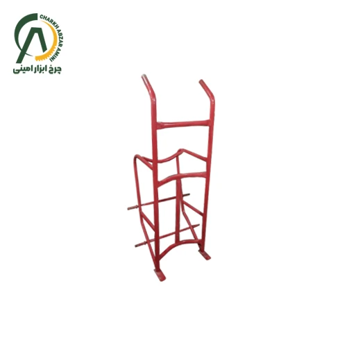 چرخ دستی بشکه بر 4 چرخ بدون چرخ