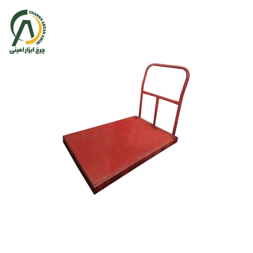 چرخ دستی چهار چرخ بدون حفاظ لوله سنگین بدون چرخ 660*1000*800 میلی متر