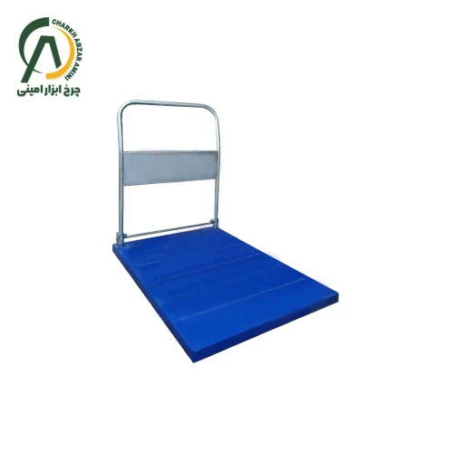 چرخ دستی چهار چرخ تاشو بدون چرخ 700*1000*850 میلی متر