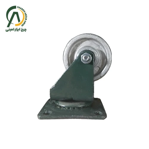 چرخ روتراش آلومینیومی گردان قطر 75 میلی متر