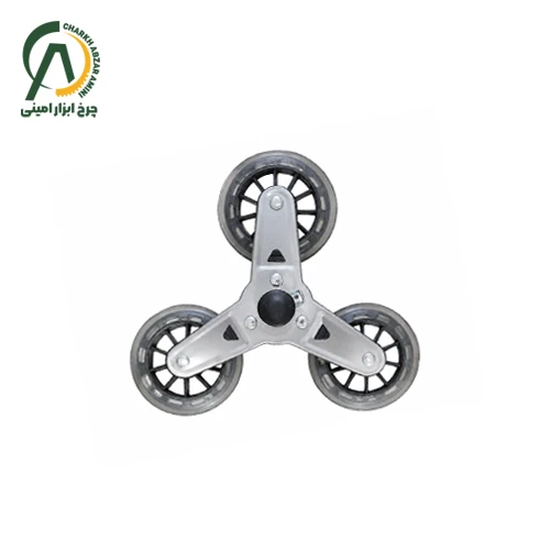 چرخ ستاره کالسکه خرید پله رو ژله ای قطر 85 میلی متر