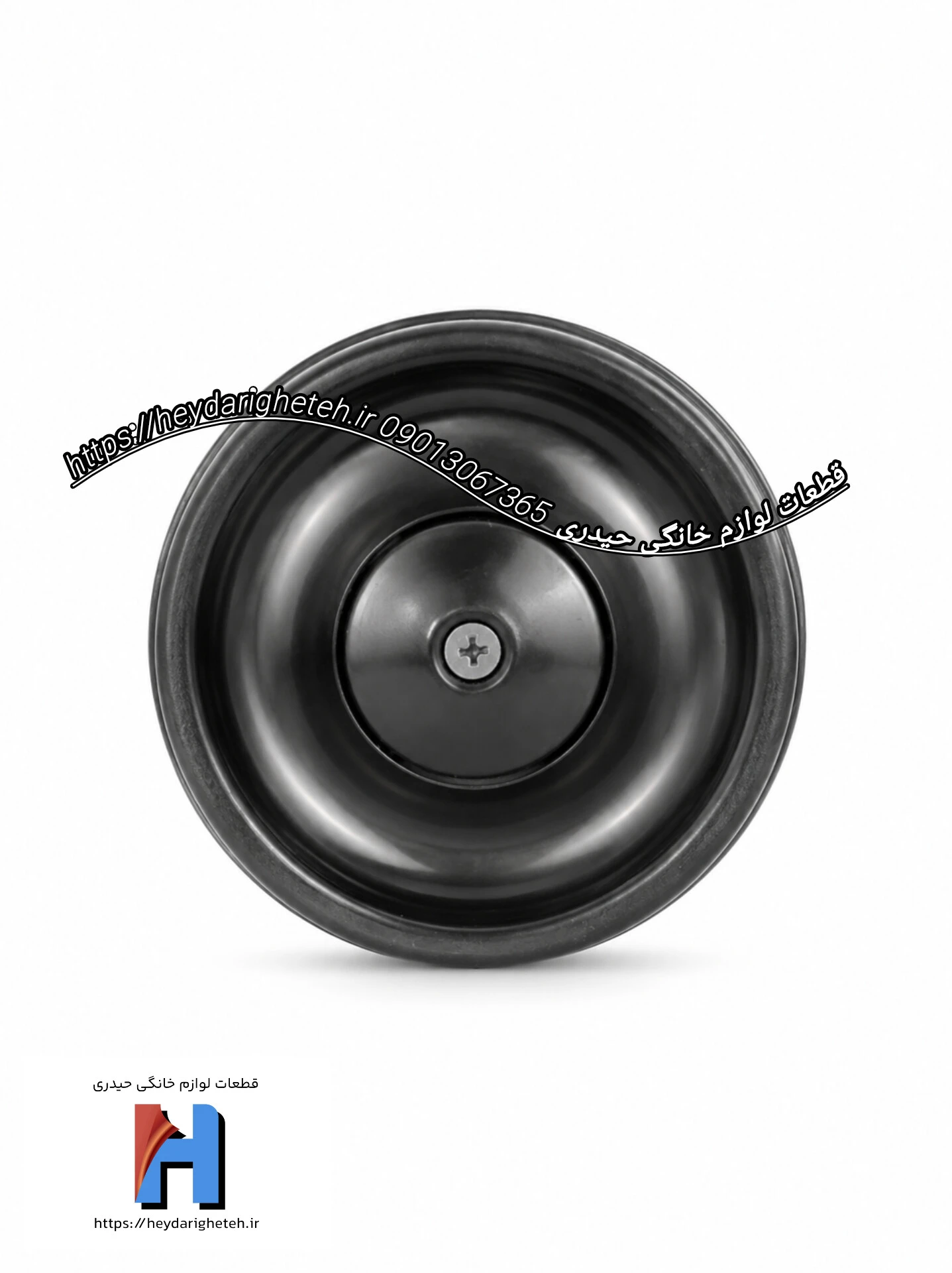 چرخ عقب جاروبرقی سطلی سپاهان ( پایه کوتاه ) کد 01