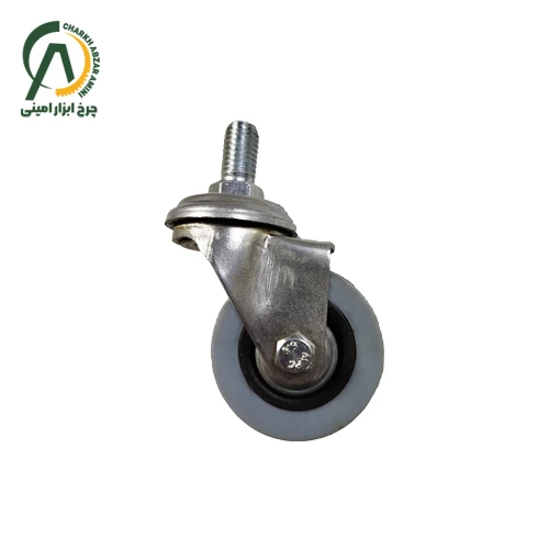 چرخ فروشگاهی H پیچی گردان قطر 125 میلی متر