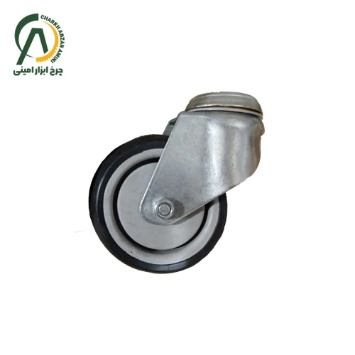 چرخ فروشگاهی بلبرینگی B آلن خور گردان قطر 75 میلی متر