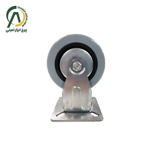 چرخ فروشگاهی بوشی H ثابت قطر 75 میلی متر