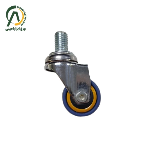 چرخ لوکس پیچی گردان قطر 25 میلی متر