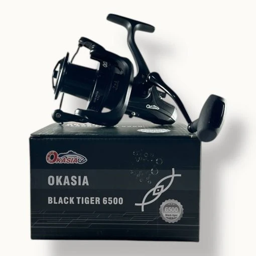  چرخ ماهیگیری اکاسیا بلک تایگر OKASIA BLACK TIGER 6500