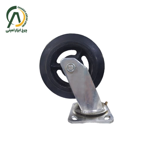 چرخ ورقی پره ای فشارقوی گردان قطر 160 میلی متر