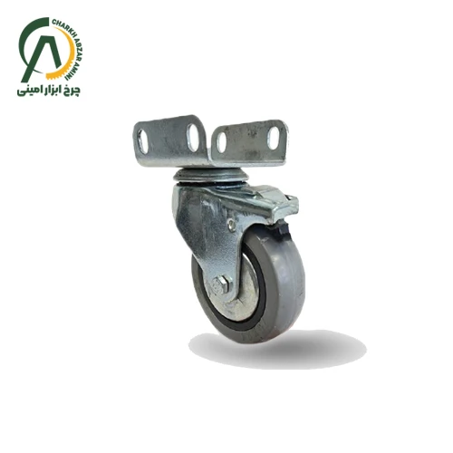 چرخ ورقی یخچالی یو گردان قطر 75 میلی متر