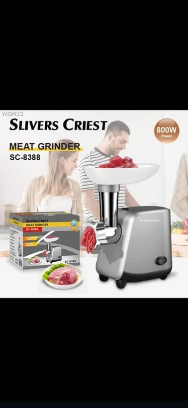 چرخ گوشت سیلور کرست استیل مدل8388