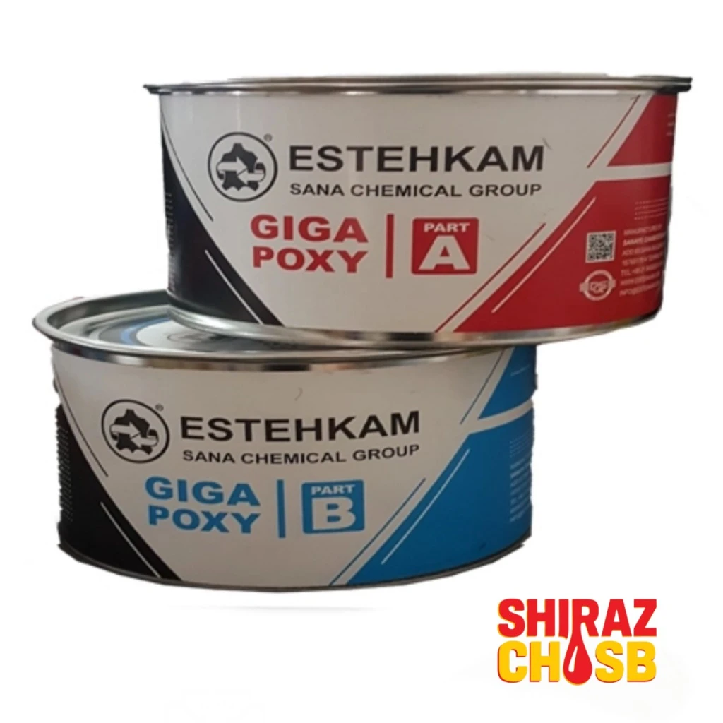 چسب اپوکسی دوجزیی گیگا پوکسی GIGA POXY وزن 4 کیلوگرم