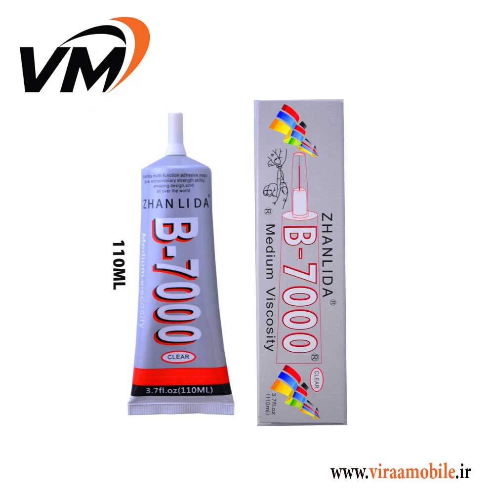 چسب تعمیرات موبایل 110 میلی لیتر ژانلیدا Zhanlida B-7000