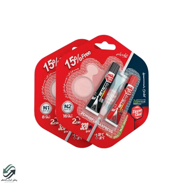 چسب دوقلو زیپر مات 16 گرمی (zipper)