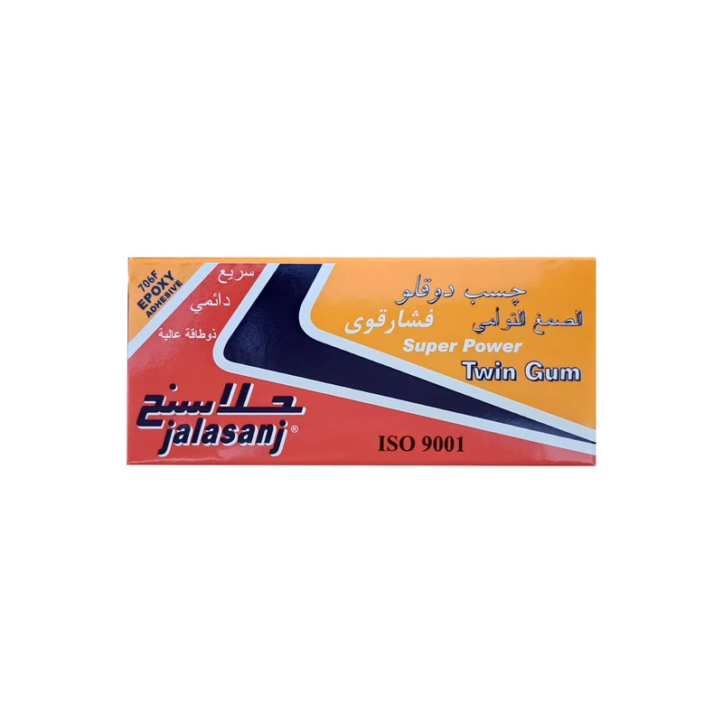 چسب دوقلو طوسی جلاسنج مدل SUPER-POWER1 وزن 18 گرم