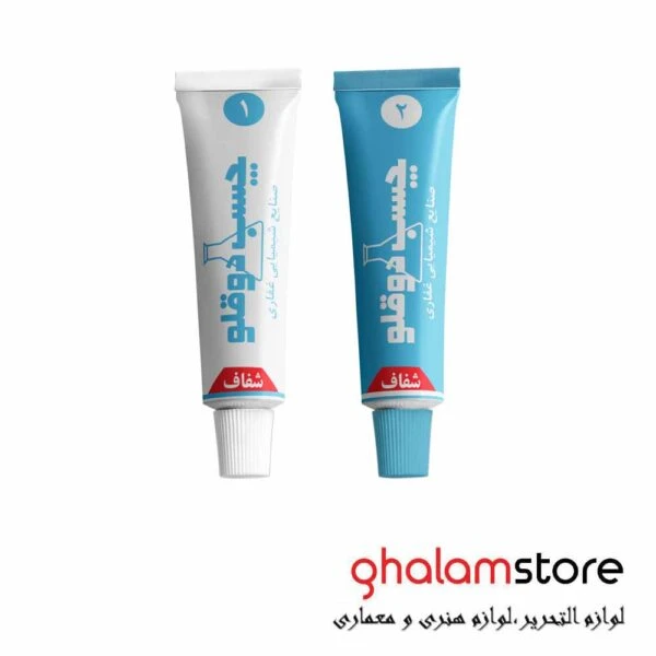 چسب دوقلوی همه کاره شفاف غفاری