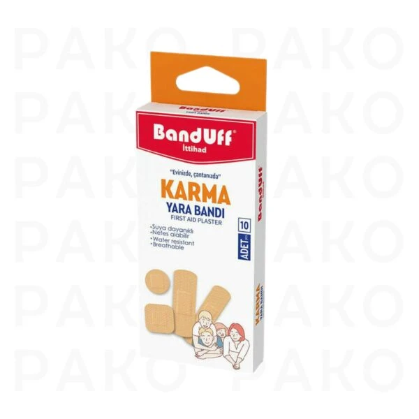 چسب زخم بندوف مدل Karma banduff در اندازه های مختلف بسته 10 عددی