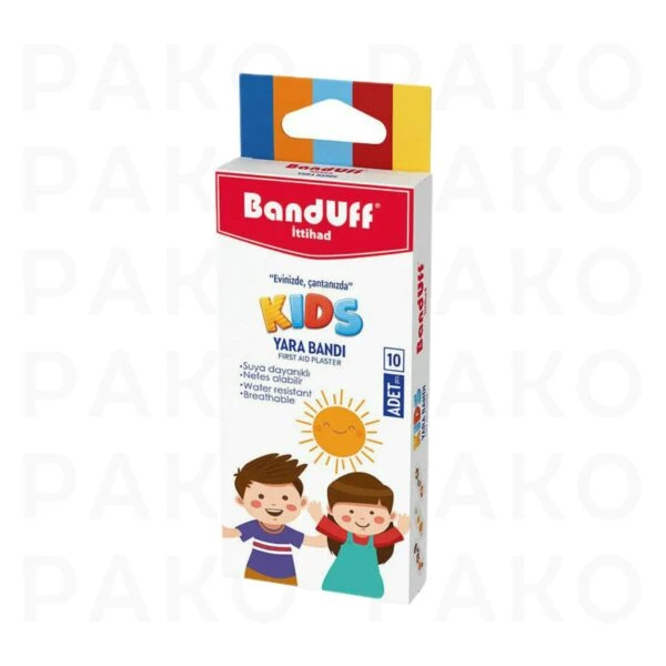 چسب زخم کودک بندوف Banduff مدل Kids بسته 10عددی