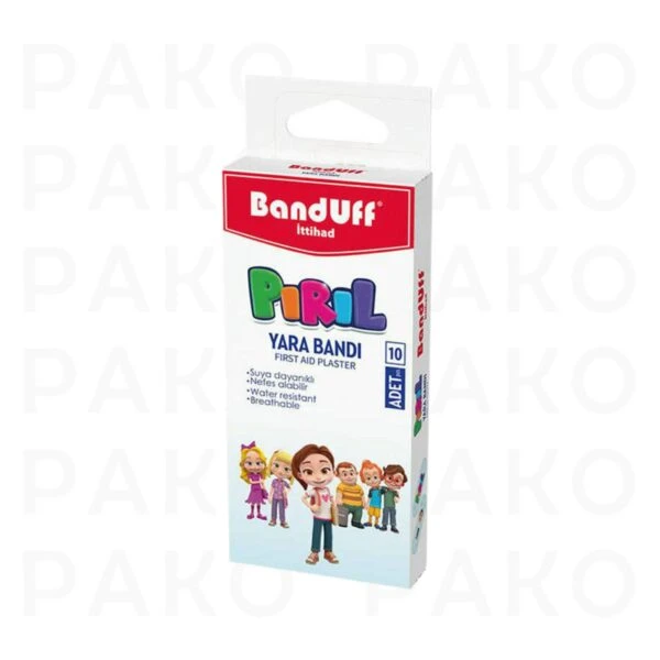 چسب زخم کودک بندوف banduff piril بسته 10 عددی