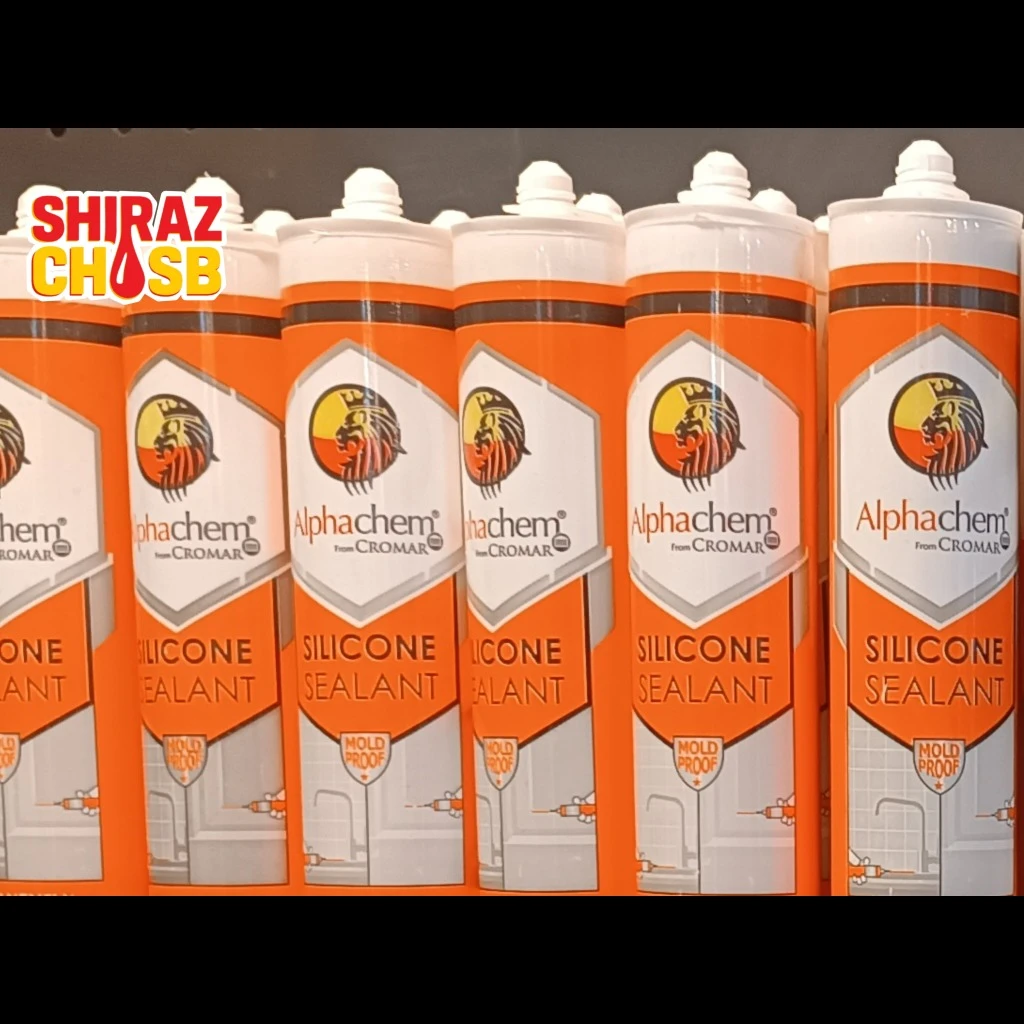 چسب سیلیکون شفاف آلفا وزن 280 گرم