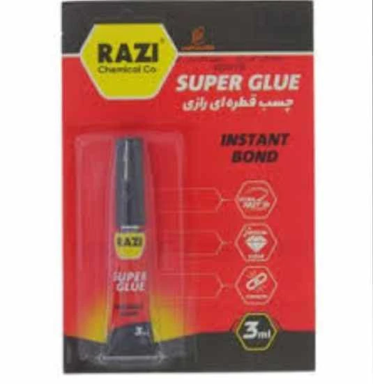 چسب قطره ای رازی 8میلی گرم مایع شفاف