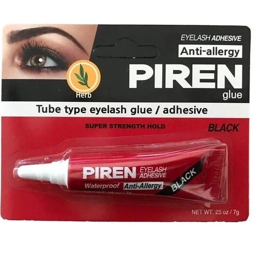 چسب مژه پیرن مشکی ساخت کره حجم 7گرم