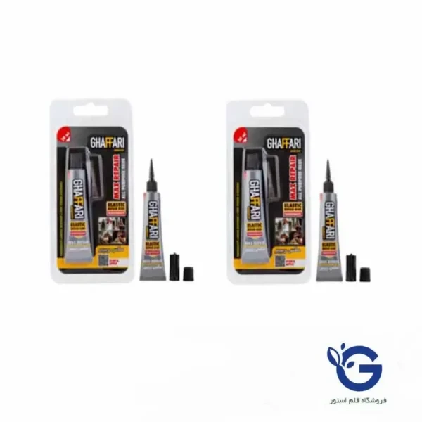 چسب همه کاره غفاری مدل MAX REPAIR حجم 20 میلی‌لیتر بسته 2 عددی
