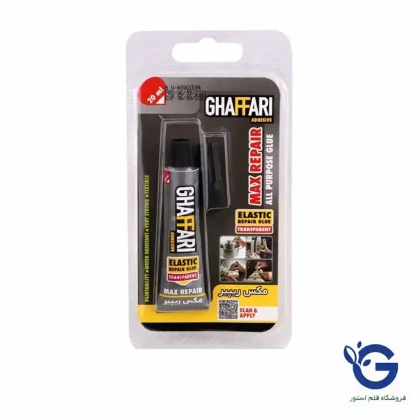 چسب همه کاره غفاری مدل MAX REPAIR حجم 20 میلی لیتر 40 عددی