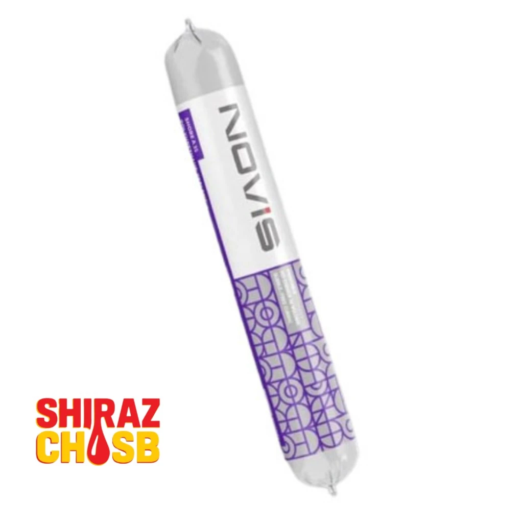 چسب پلی اورتان 16 عددی سوسیسی طوسی NOVIS نویس 600 گرم