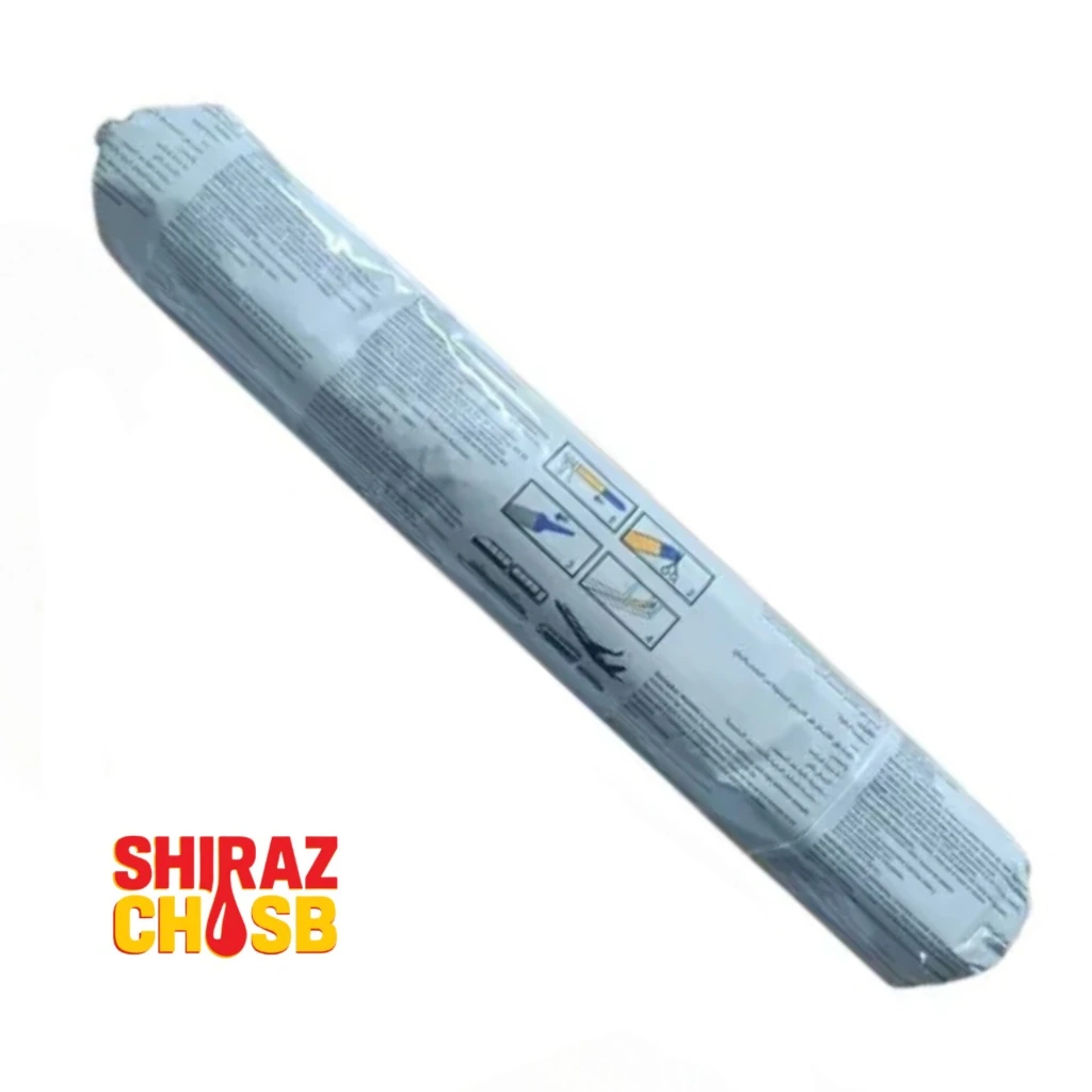 چسب پلی اورتان سوسیسی مشکی مزدا وزن 800 گرم