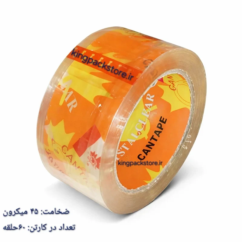 چسب پهن بی‌صدا Cantape عرض ۵ سانتی‌متر
