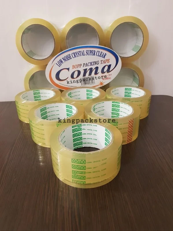 چسب پهن ۵ سانتی کوما coma خارجی (کارتن ۶۰تایی)