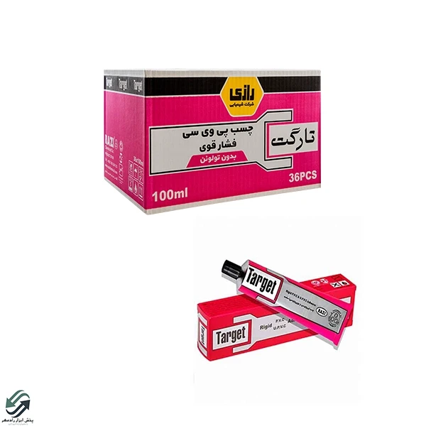 چسب پی وی سی رازی مدل تارگت ۱۰۰ میل