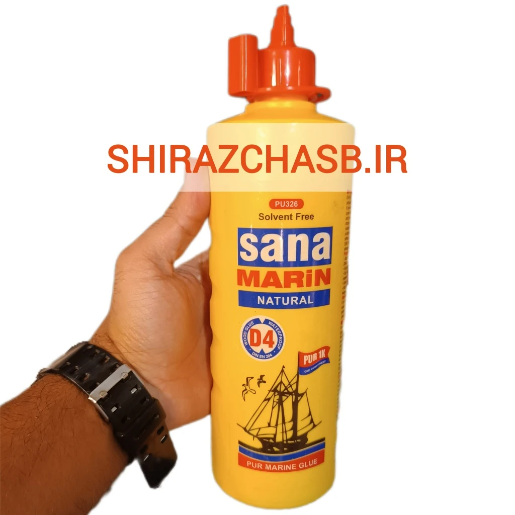 چسب چوب ثنا مارین (چسب کشتی) حجم 1 لیتر