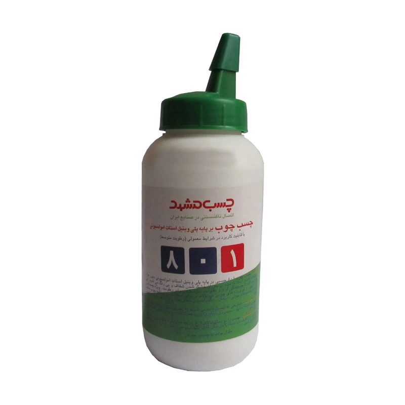 چسب چوب مشهد مدل 801 وزن 250 گرم