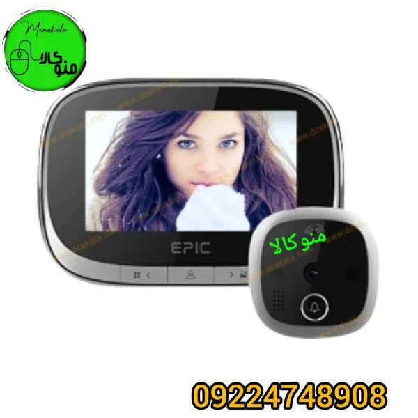 چشمی دیجیتال اصل YP‑YC برند Yucca با وضوح ۱MP و زاویه ۱۷۰ درجه