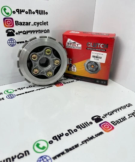 چهار شاخ کلاچ کامل 5 پیچ هندا 125_150_200به همراه صفحه برند pst کیفیت عالی