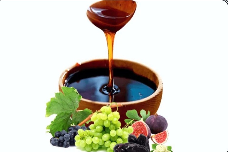 چهار شیره ارگانیک ویژه غنیلاران توت انگور انجیر خرما ۳۰۰گرمی