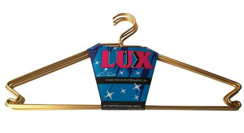چوب لباس فلزی لوکس LUX طلایی