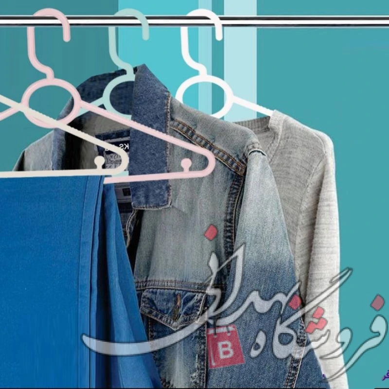 چوب لباسی 6 عددی تسا پویا