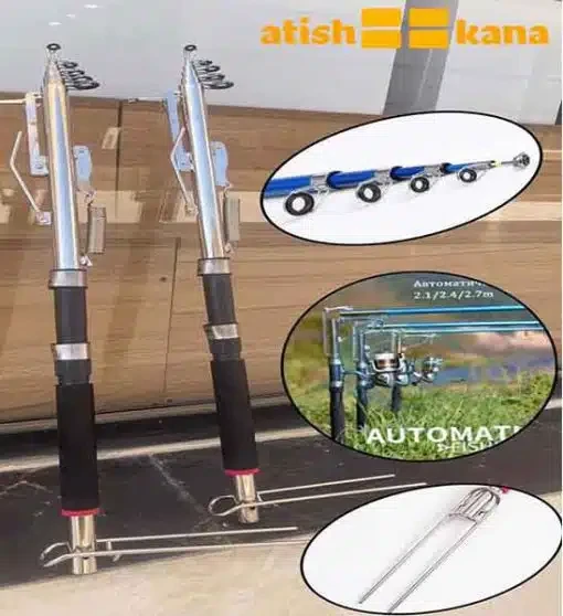 چوب ماهیگیری اتوماتیک تقه زن AUTOMATIC ROD