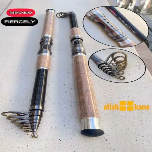 چوب ماهیگیری تلسکوپی میکانو MIKANO