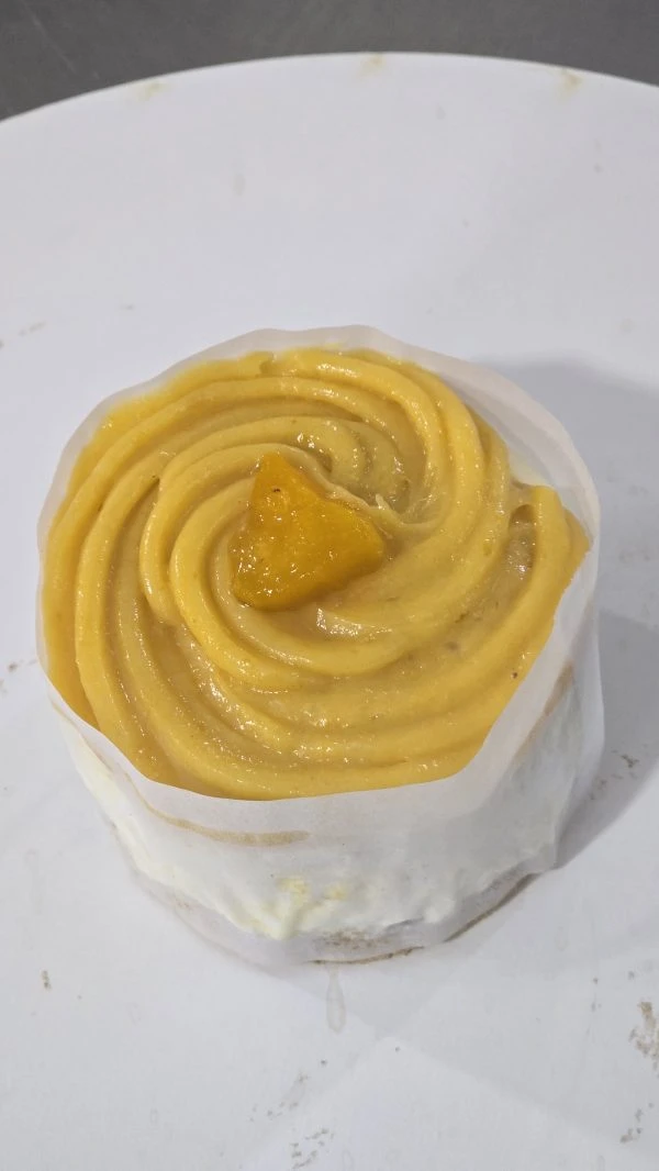 چیز کیک تکنفره انبه