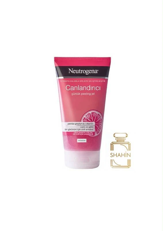 ژل اسکراب نوتروژینا حاوی عصاره گریت فروت اصل NEUTROGENA GUNLUK PEELING JEL 150ML