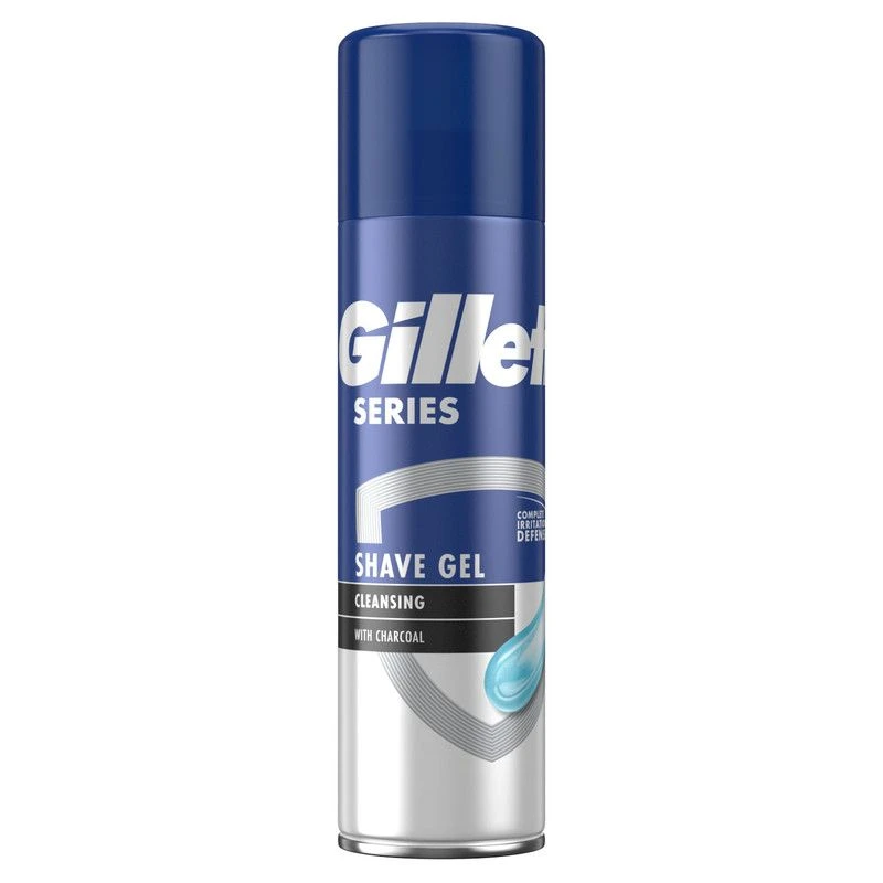 ژل اصلاح ژیلت GILLETTE اصل اروپا مدل Cleansing حجم (200ml)