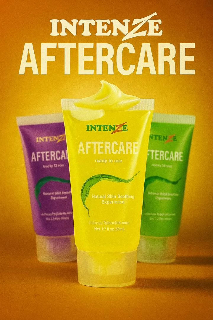 ژل تاتو بدن AFTERCARE اینتنز 50میل